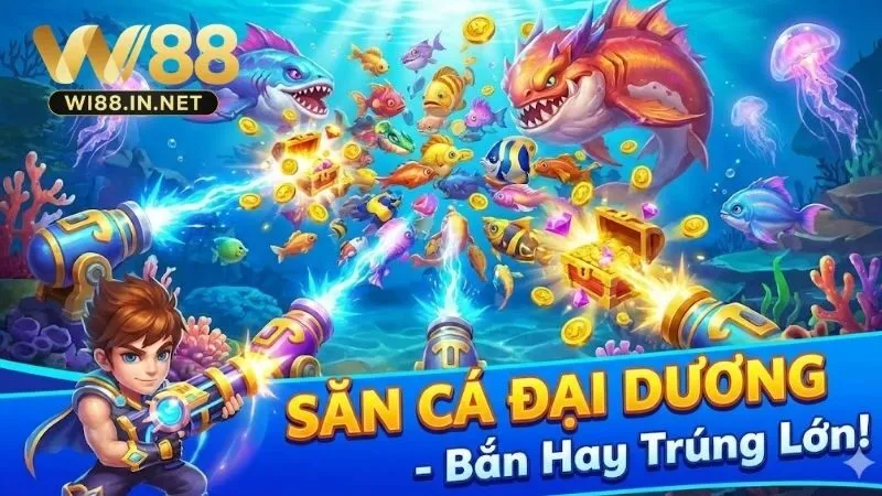 Sự Khác Biệt Của Sảnh Bắn Cá Wi88 Trong Làng Giải Trí