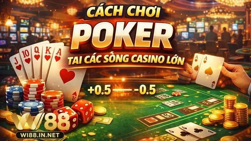 Hướng Dẫn Chi Tiết Cách Chơi Poker Tại Các Sòng Casino 