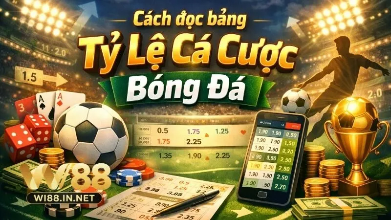 Các loại kèo phụ phổ biến trong cách đọc bảng tỷ lệ cá cược