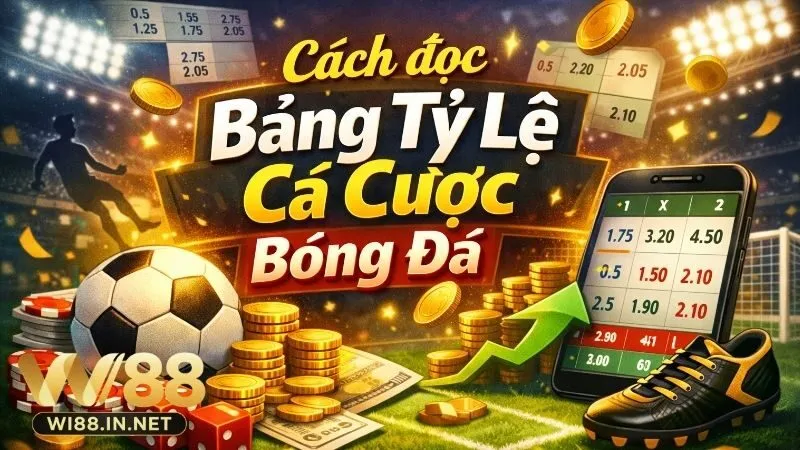 Những lưu ý "sống còn" khi đọc bảng tỷ lệ cá cược bóng đá