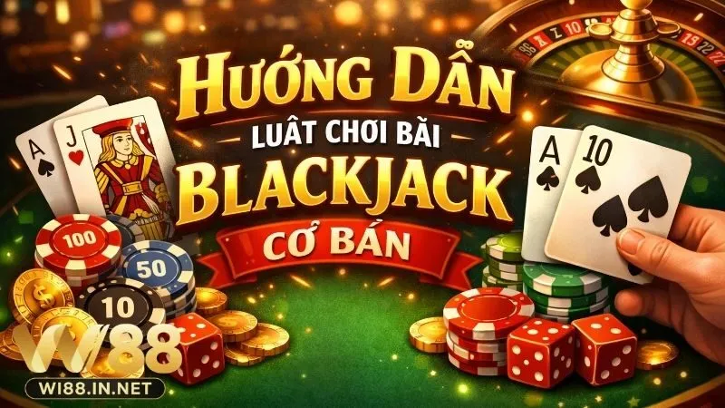 Hướng dẫn luật chơi bài Blackjack cơ bản