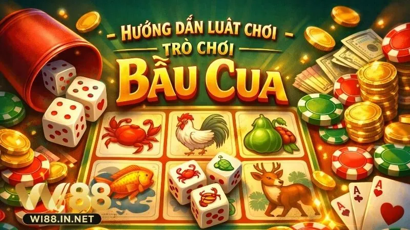 Tại sao nên trải nghiệm Bầu Cua tại nhà cái Wi88?