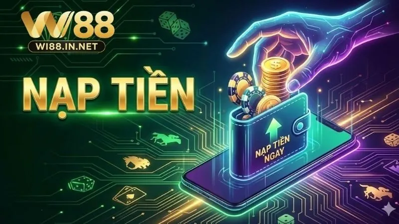 Quy trình Nạp Tiền Wi88 chuẩn xác dành cho hội viên mới